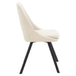 Initiate chair fabric cream-leg black - Image 4