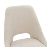 Initiate chair fabric cream-leg black - Image 6