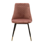 Chair Giselle velvet rotten apple leg black-golden - Слика 4