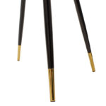 Chair Giselle velvet rotten apple leg black-golden - Слика 6