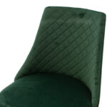 Chair Giselle velvet green-leg black - Image 5