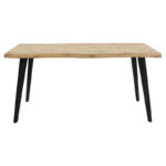 Dining table Velto MDF sonoma160x90x76εκ - Слика 2