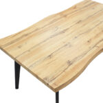 Dining table Velto MDF sonoma160x90x76εκ - Слика 3