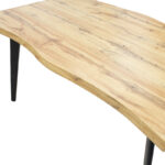 Dining table Velto MDF sonoma160x90x76εκ - Слика 4
