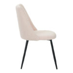 Giselle chair bouclé fabric in beige shade 51x52x82cm - Слика 4