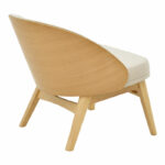 Chair Sarian beige fabric-rubberwood natural leg 69,5x71x70.5cm - Image 3