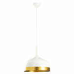 Ceiling light PWL-1139 E27 in white gloss color D20x70cm