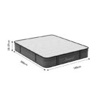 Mattress Diamond 3 zone pocket spring+ gel memory foam 25-27cm 150x200cm - Слика 6