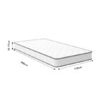 Mattress Levander bonnel spring roll pack single sided 15-17cm 110x200cm - Слика 5