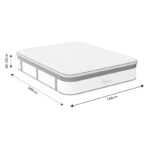 Utopia pocket spring mattress with aloe vera top layer 30-32cm 140x200cm - Image 6