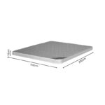 Mattress Restopia foam roll pack double sided 8-10cm 160x200cm - Image 4