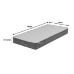 Nemesis pocket spring roll pack double-sided mattress 20-22cm 90x190cm - Слика 4