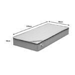 Mattress Perfecto Continuous single-sided springs with top layer 18-20cm 90x190cm - Слика 4