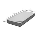 Mattress Frezio pocket spring roll pack both sides 18-19cm 90x190cm - Слика 4