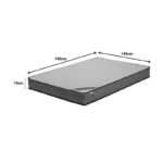 Mattress Frezio pocket spring roll pack both sides 18-19cm 140x190cm - Слика 4
