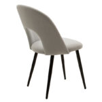 Chair Jonah velvet grey-black legs - Слика 3