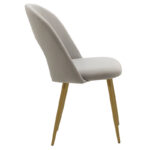 Chair Jonah velvet grey-natural legs - Слика 3
