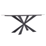 Viano table sintered stone light gray-black 180x85x76cm - Слика 3