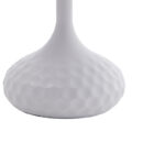 Coffee table Fabron Inart white sintered stone D50x52cm - Слика 3