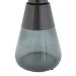 Coffee table Kunlo Inart black metal-black glass D50x53.5cm - Слика 3