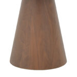 Coffee table Kayano walnut mdf D45x50cm - Image 4