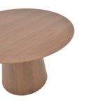 Table Kayano walnut mdf D120x72cm - Image 2