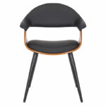Armchair Austen PU black-leg walnut - Image 2