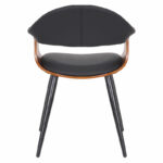 Armchair Austen PU black-leg walnut - Image 4