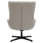 Armchair Anesis teddy fabric beige 80x82x103cm - Image 2