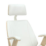 Director's office chair Fern PU white-plywood natural - Image 5