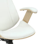 Director's office chair Fern PU white-plywood natural - Image 6