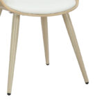 Armchair Austen PU white-leg natural - Слика 6