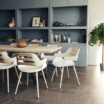 Armchair Valeria PU white-leg natural - Слика 2