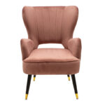 Armchair Lark in rotten apple velvet 65x74x90cm - Слика 4