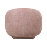 Armchair Freya fabric in shade of rotten apple 93x87x76cm - Image 4