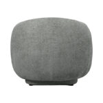 Armchair Freya light gray fabric 93x87x76cm - Image 4