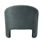 Armchair Berza charcoal fabric 76x76x71cm - Слика 4