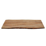 Emilio table top solid wood 4cm natural wood 160x90cm - Слика 2
