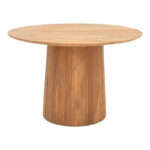 Маса Каникул од масивно акација во природна нијанса D120x79 см