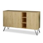 Buffet Clara in light oak 142x35.5x83cm