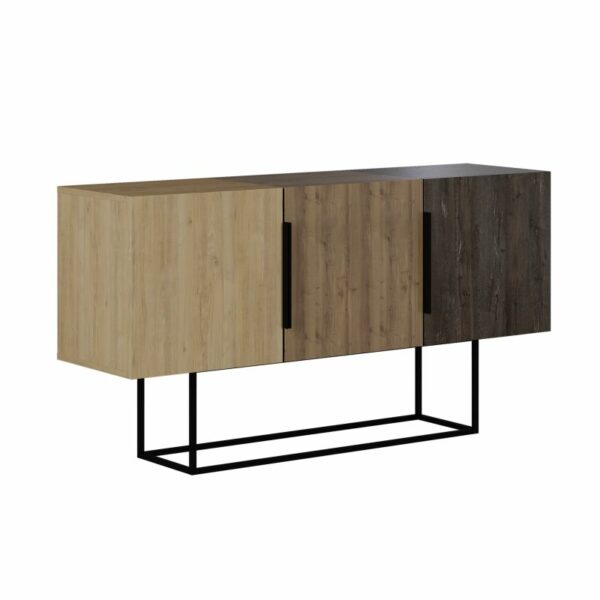 Buffet Estella natural-walnut 150x42x79.5cm