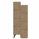 Multipurpose cabinet Romane cabinet natural 62.2x37.4x155.4cm - Image 4