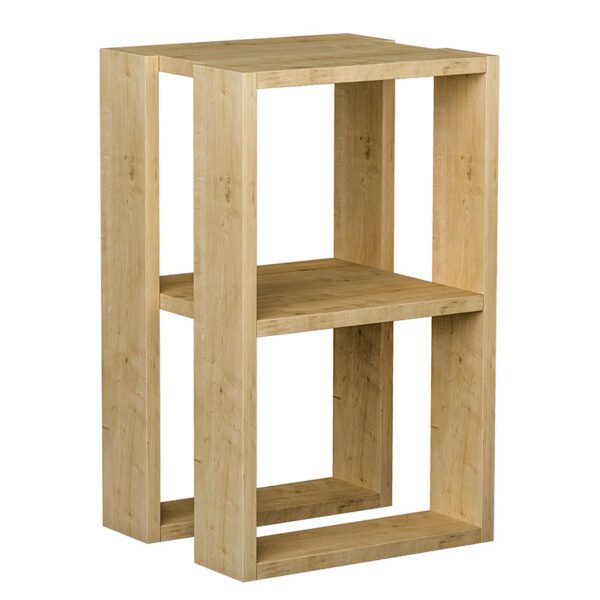 Ноќна масичка од пасиониран даб 34x30x55 см