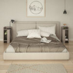 Nightstand Immerse set 2 pics mocha 27x25x60cm - Слика 2