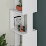 Bookcase - Column Piri white melamine 35x30x161cm - Слика 3
