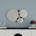 Mirror Gorta black 75x2x51cm - Image 2