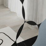 Mirror Gorta black 75x2x51cm - Image 3