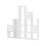 Bookcase Paleo white melanine 150.8x28.x150.8cm - Слика 3