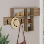 Wall hanger Game melamine in natural Color 99,5x15x61cm - Слика 2