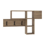 Wall hanger Game melamine in natural Color 99,5x15x61cm
